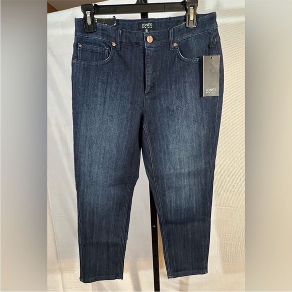 💗 Nwt Womens size 4 blue jeans by Jones New York - Picture 2 of 6